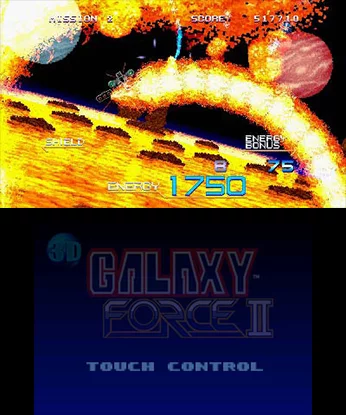 Изображение игры: 3D Galaxy Force II