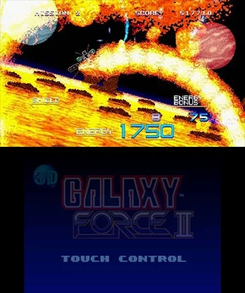 Изображение игры: 3D Galaxy Force II