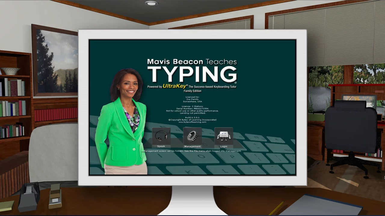 Изображение игры: Mavis Beacon Teaches Typing Family Edition