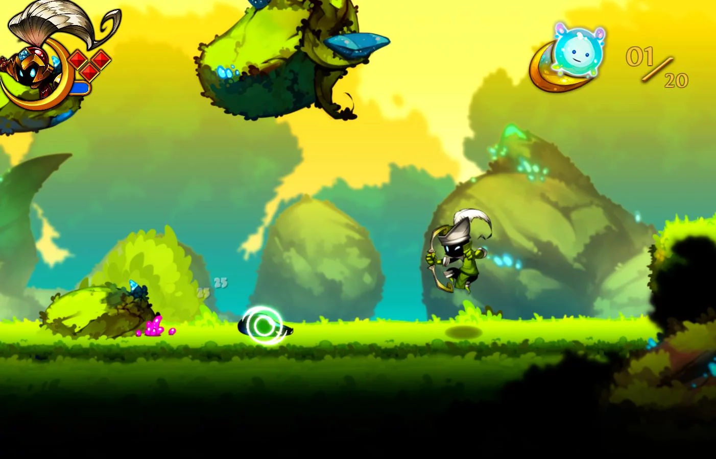 Изображение игры: Pankapu: the Dreamkeeper