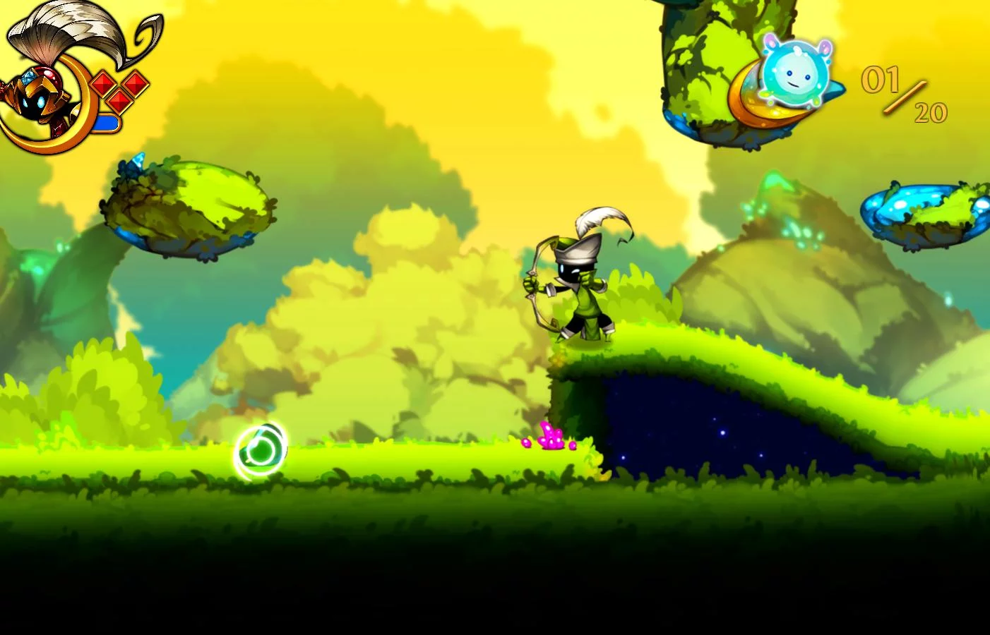 Изображение игры: Pankapu: the Dreamkeeper