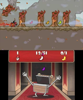 Изображение игры: Geki Yaba Runner Deluxe