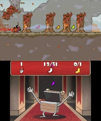 Изображение игры: Geki Yaba Runner Deluxe