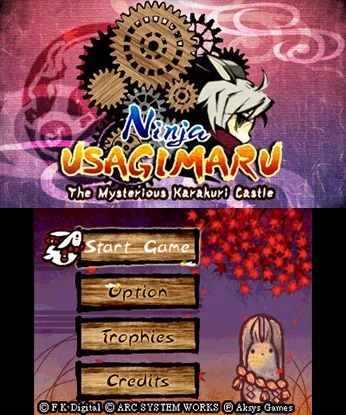 Изображение игры: Ninja Usagimaru - The Mysterious Karakuri Castle