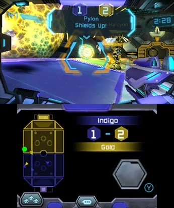 Изображение игры: Metroid Prime: Federation Force Blast Ball Demo