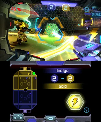 Изображение игры: Metroid Prime: Federation Force Blast Ball Demo