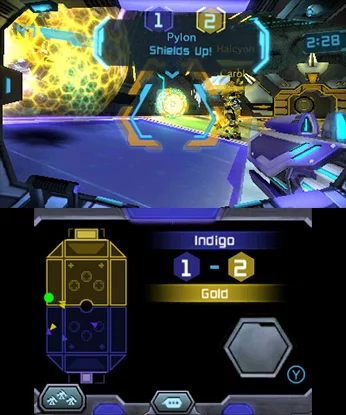Изображение игры: Metroid Prime: Federation Force Blast Ball Demo