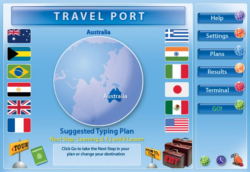 Изображение игры: Typing Instructor Platinum 21