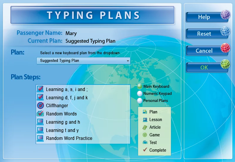 Изображение игры: Typing Instructor Platinum 21