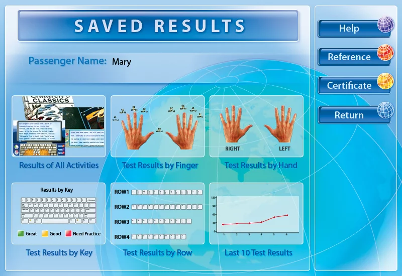 Изображение игры: Typing Instructor Platinum 21