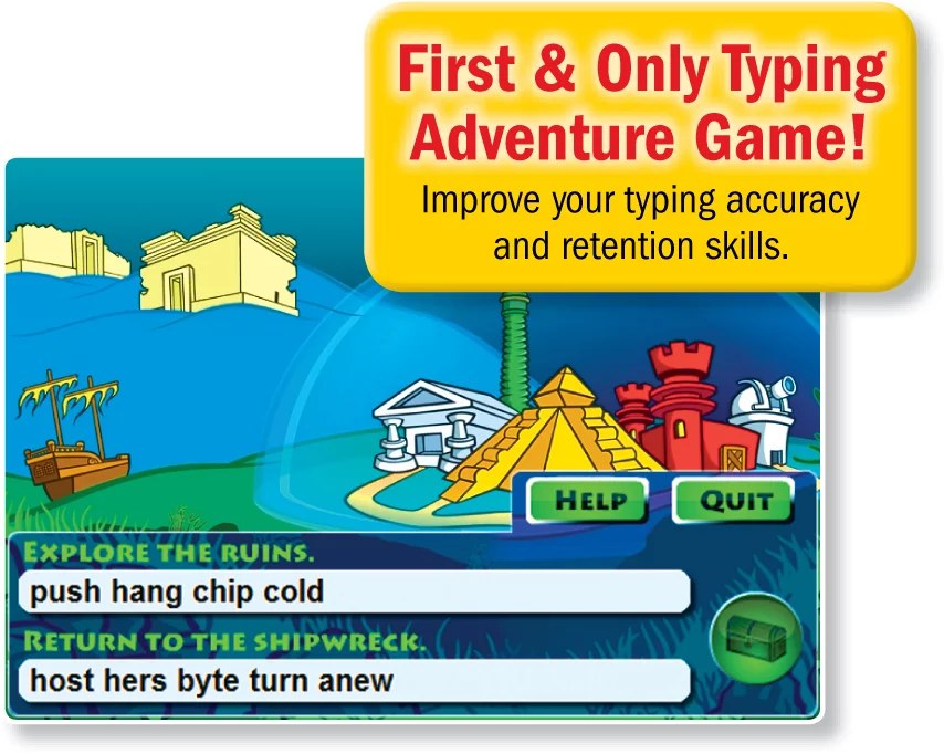 Изображение игры: Typing Instructor Platinum 21