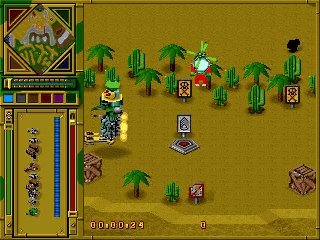Изображение игры: Tanktics: War and Pieces
