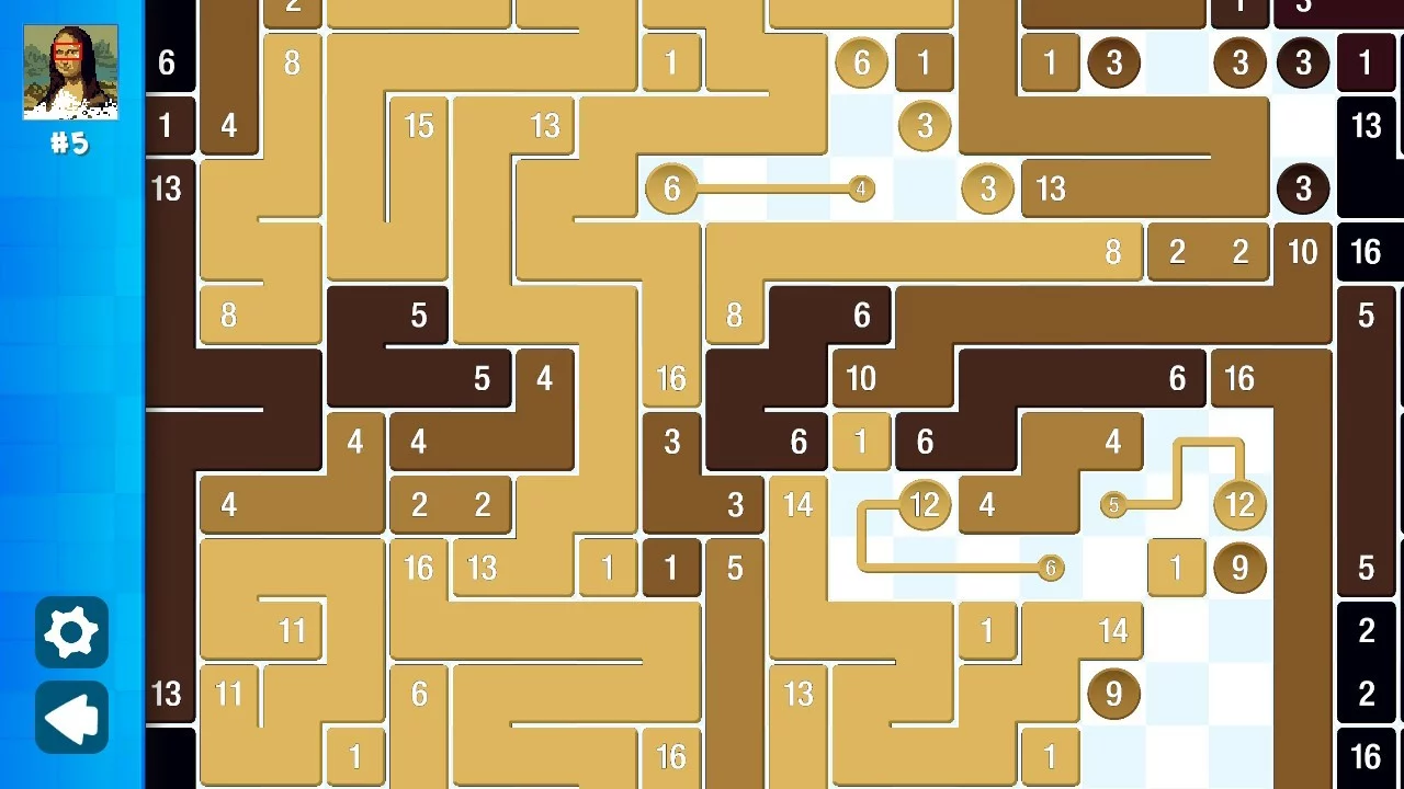 Изображение игры: Piczle Lines DX 500 More Puzzles!