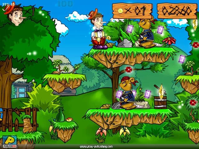 Изображение игры: Pinocchio