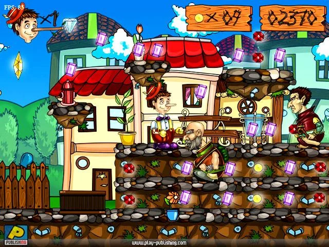 Изображение игры: Pinocchio