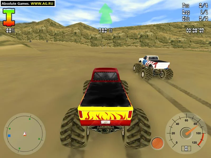 Изображение игры: Monster Truck Rumble