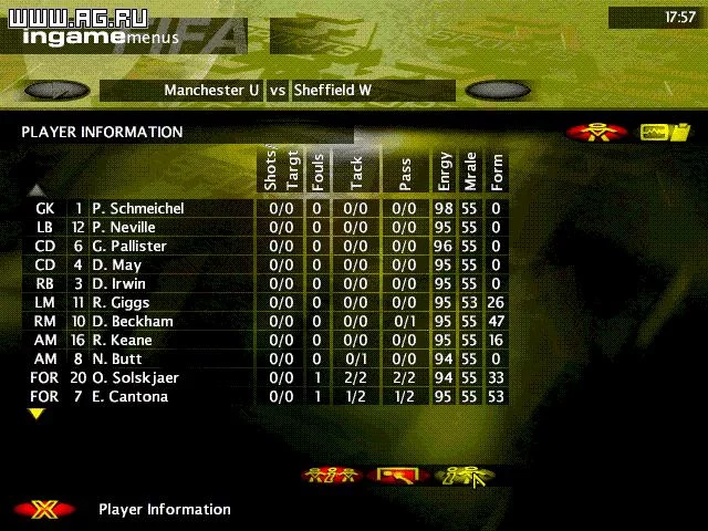 Изображение игры: FIFA Soccer Manager