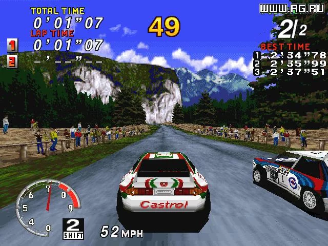 Изображение игры: Sega Rally Championship