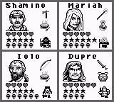 Изображение игры: Ultima: Runes of Virtue II (GB)