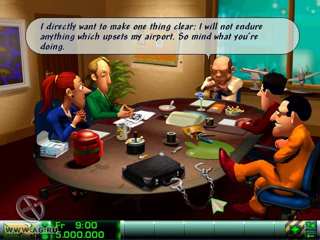 Изображение игры: Airline Tycoon