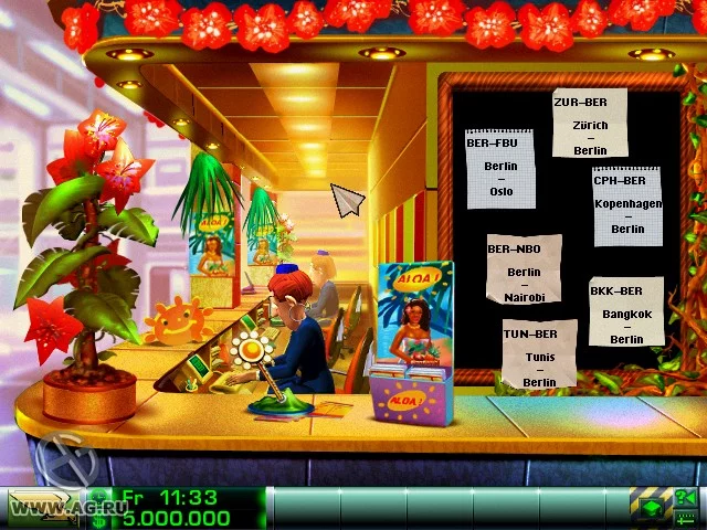 Изображение игры: Airline Tycoon
