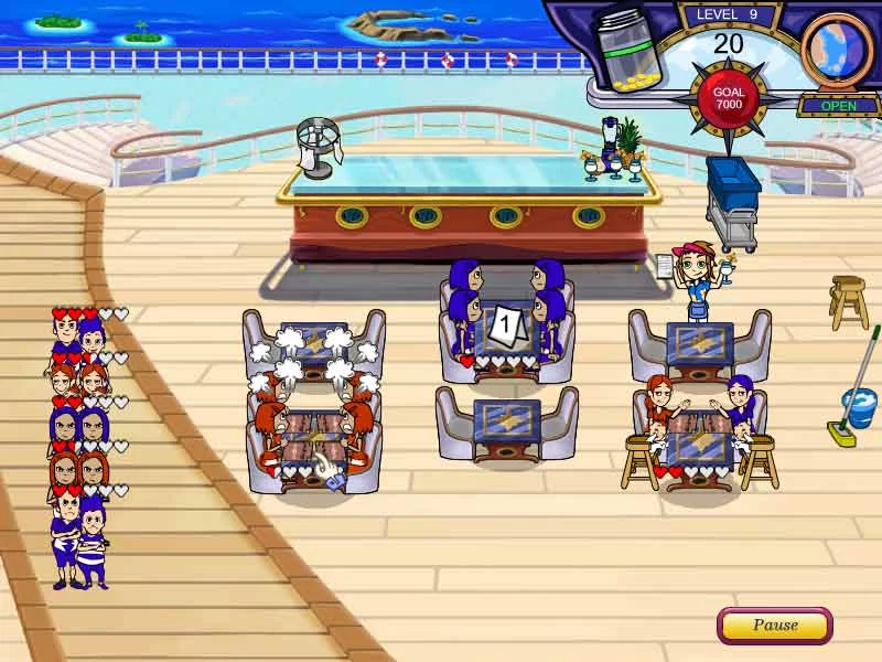 Изображение игры: Diner Dash: Flo on the Go