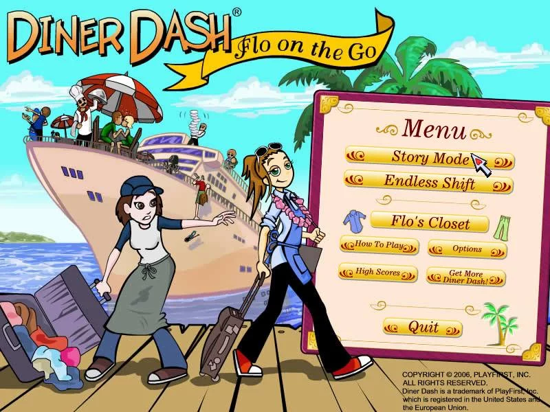 Изображение игры: Diner Dash: Flo on the Go