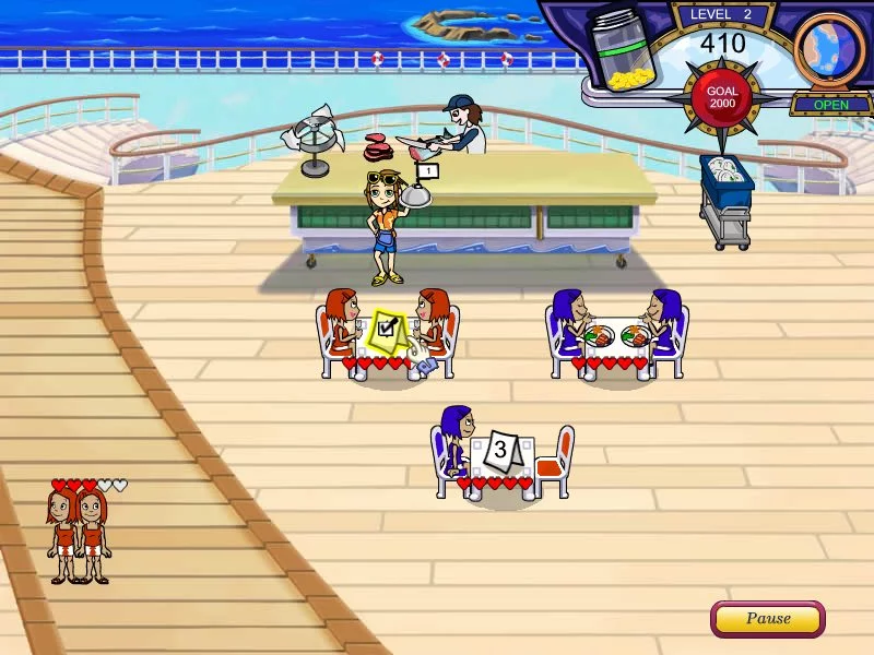 Изображение игры: Diner Dash: Flo on the Go