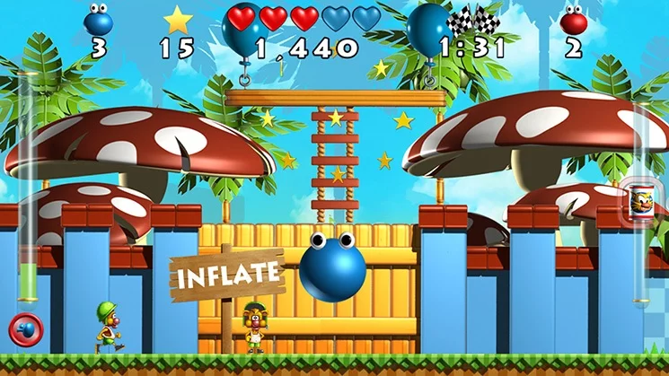 Изображение игры: Super Putty Squad