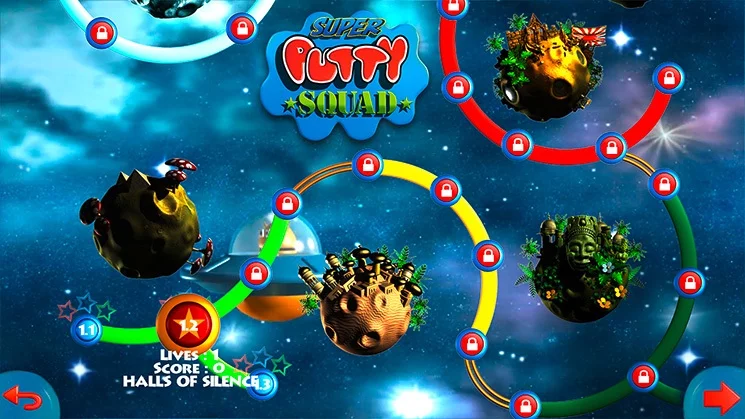 Изображение игры: Super Putty Squad
