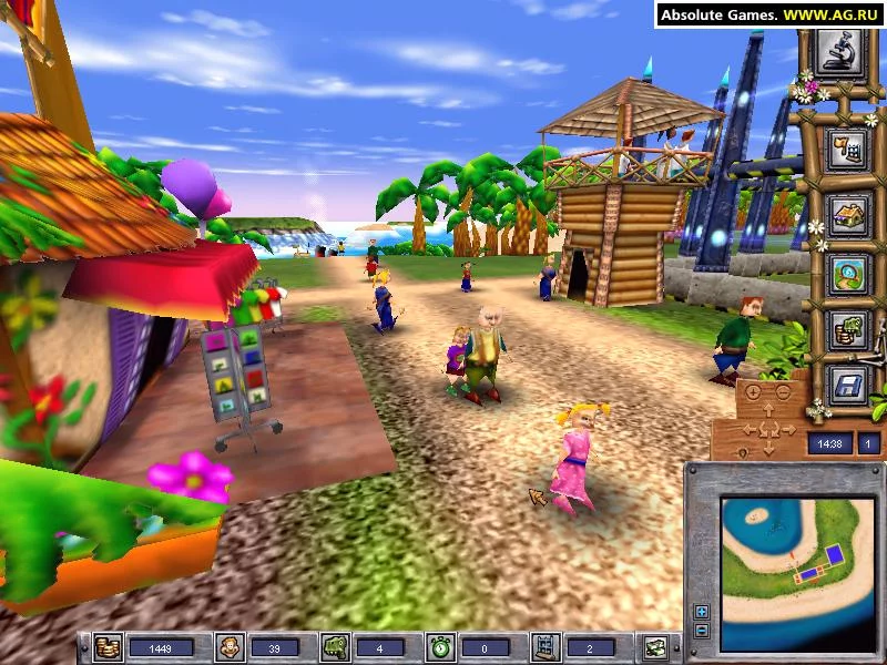 Изображение игры: Dino Island