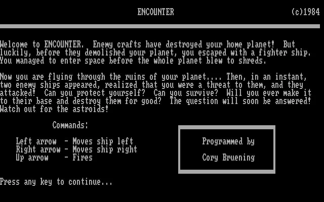 Изображение игры: Encounter
