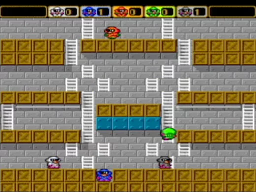 Изображение игры: Battle Lode Runner
