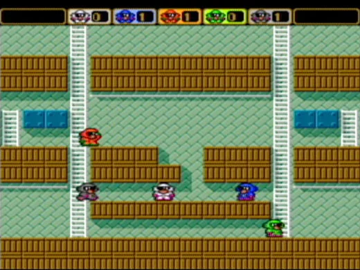 Изображение игры: Battle Lode Runner