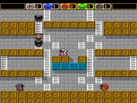 Изображение игры: Battle Lode Runner