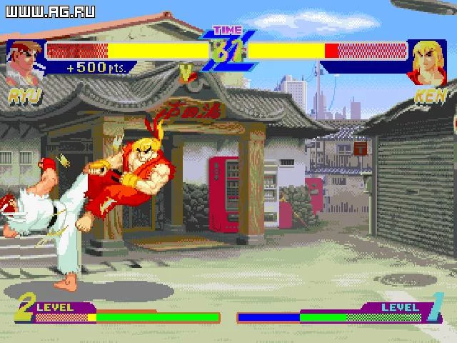 Изображение игры: Street Fighter Zero
