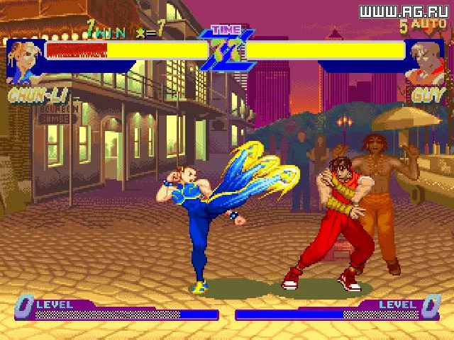 Изображение игры: Street Fighter Zero