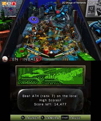Изображение игры: Zen Pinball 3D
