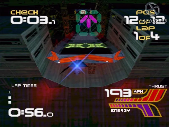 Изображение игры: Wipeout XL