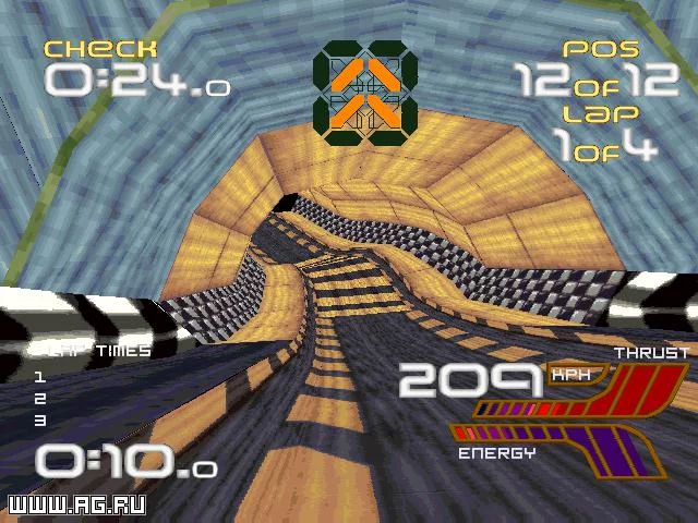 Изображение игры: Wipeout XL