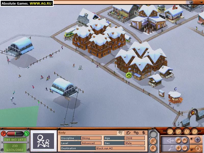 Изображение игры: Ski Park Manager