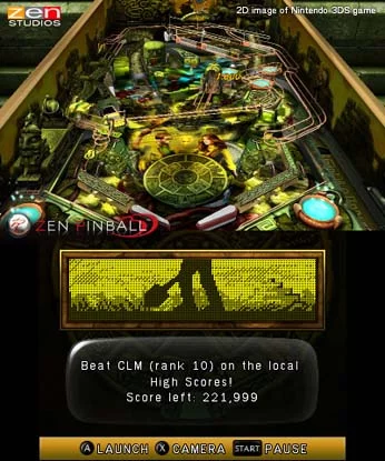 Изображение игры: Zen Pinball 3D