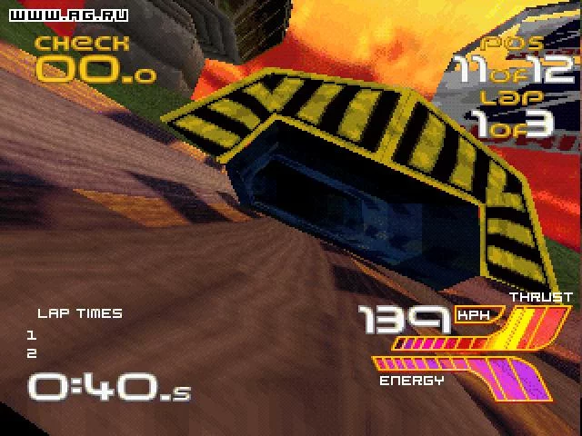 Изображение игры: Wipeout XL
