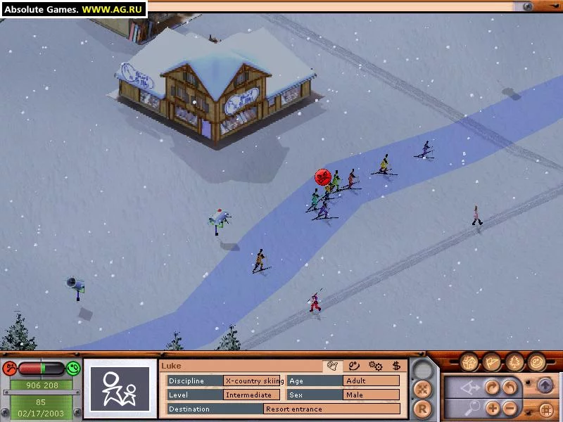Изображение игры: Ski Park Manager