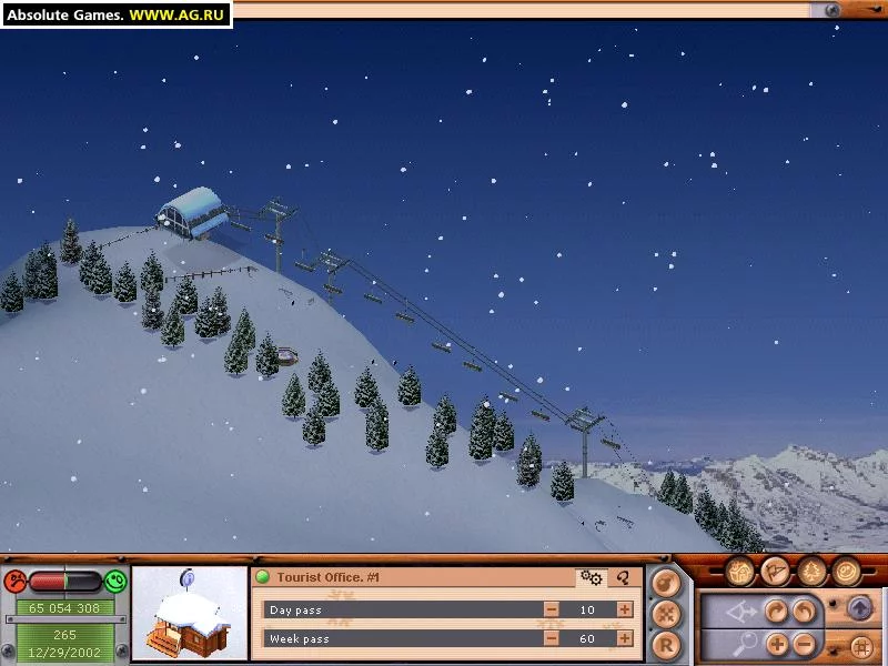 Изображение игры: Ski Park Manager