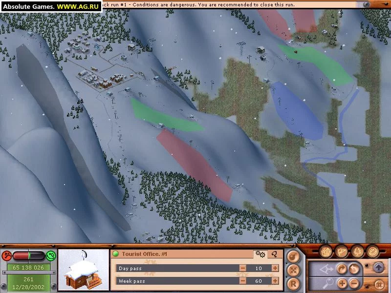 Изображение игры: Ski Park Manager