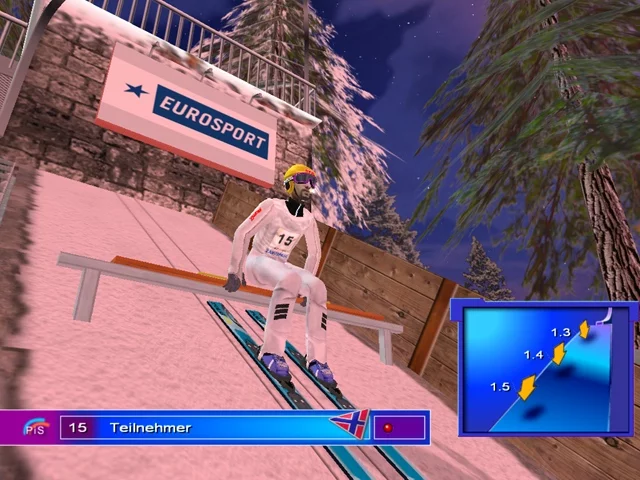 Изображение игры: Ski Jumping 2004