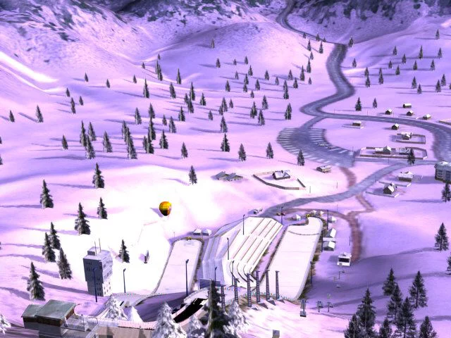 Изображение игры: Ski Jumping 2004