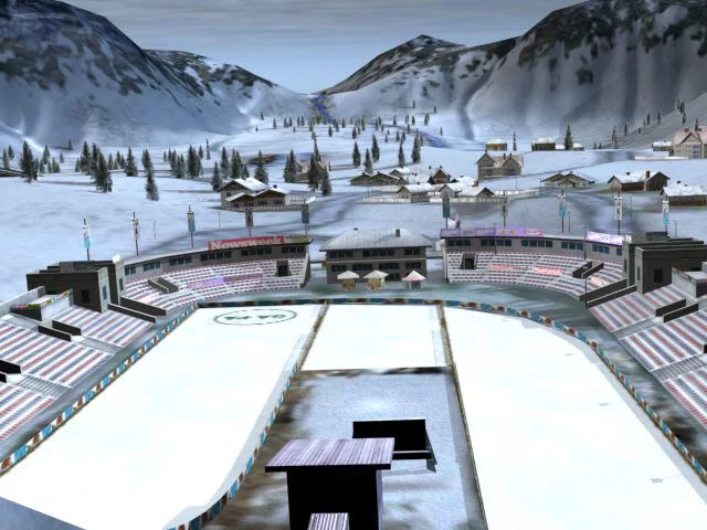 Изображение игры: Ski Jumping 2004