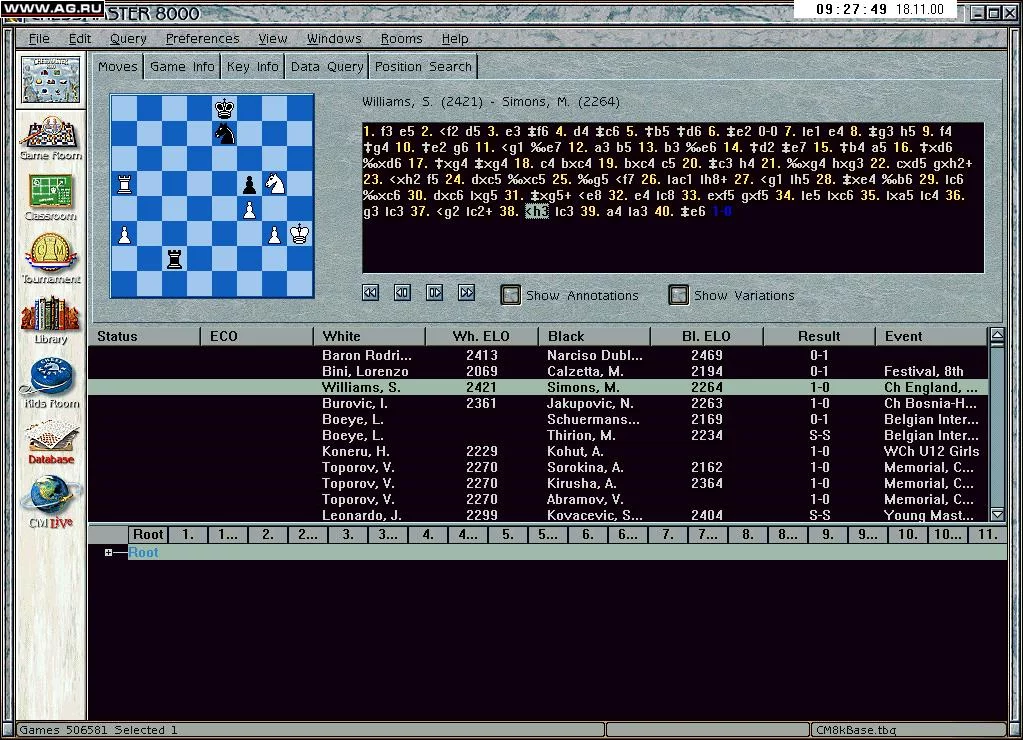 Изображение игры: Chessmaster 8000